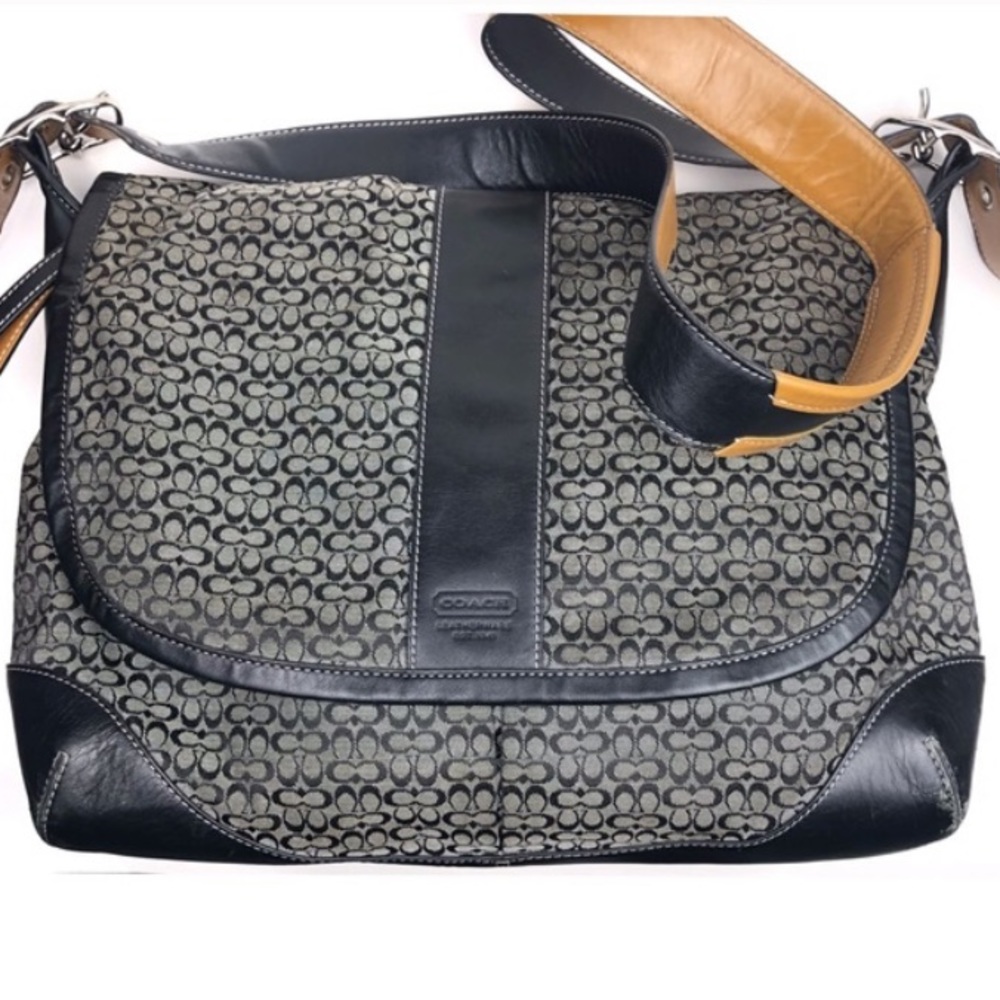 Coach Signature Messenger Laptop Bag #5706